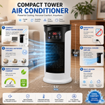 Compact Portable Air Conditioner | Energy-Efficient Cooling & Dehumidifier | Versatile Design for Year-Round Comfort 2