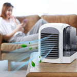 Compact Portable Air Cooler | Evaporative Cooling Fan with Digital Display | Quiet & Efficient Personal Comfort for Small Spaces 1