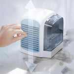 Compact Portable Air Cooler | Evaporative Cooling Fan with Digital Display | Quiet & Efficient Personal Comfort for Small Spaces 4