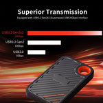 Compact Portable SSD External Hard Drive with Fast Data Transfer | Reliable Storage Solution for Easy Access 1