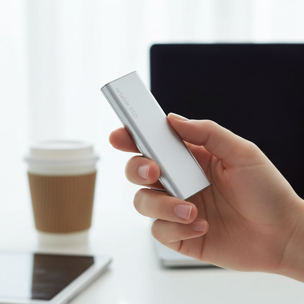 Compact Portable SSD | 4TB USB-C External Hard Drive with Ultra-Thin Design | Fast Data Transfer for On-the-Go Storage 5