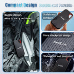 Compact Portable SSD | High-Speed External Hard Drive with USB-C for Effortless Data Transfer 1
