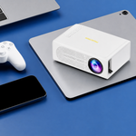 Compact Projector | Mini 1080P Portable Projector with Easy Connectivity | Perfect for Movies and Gaming 4