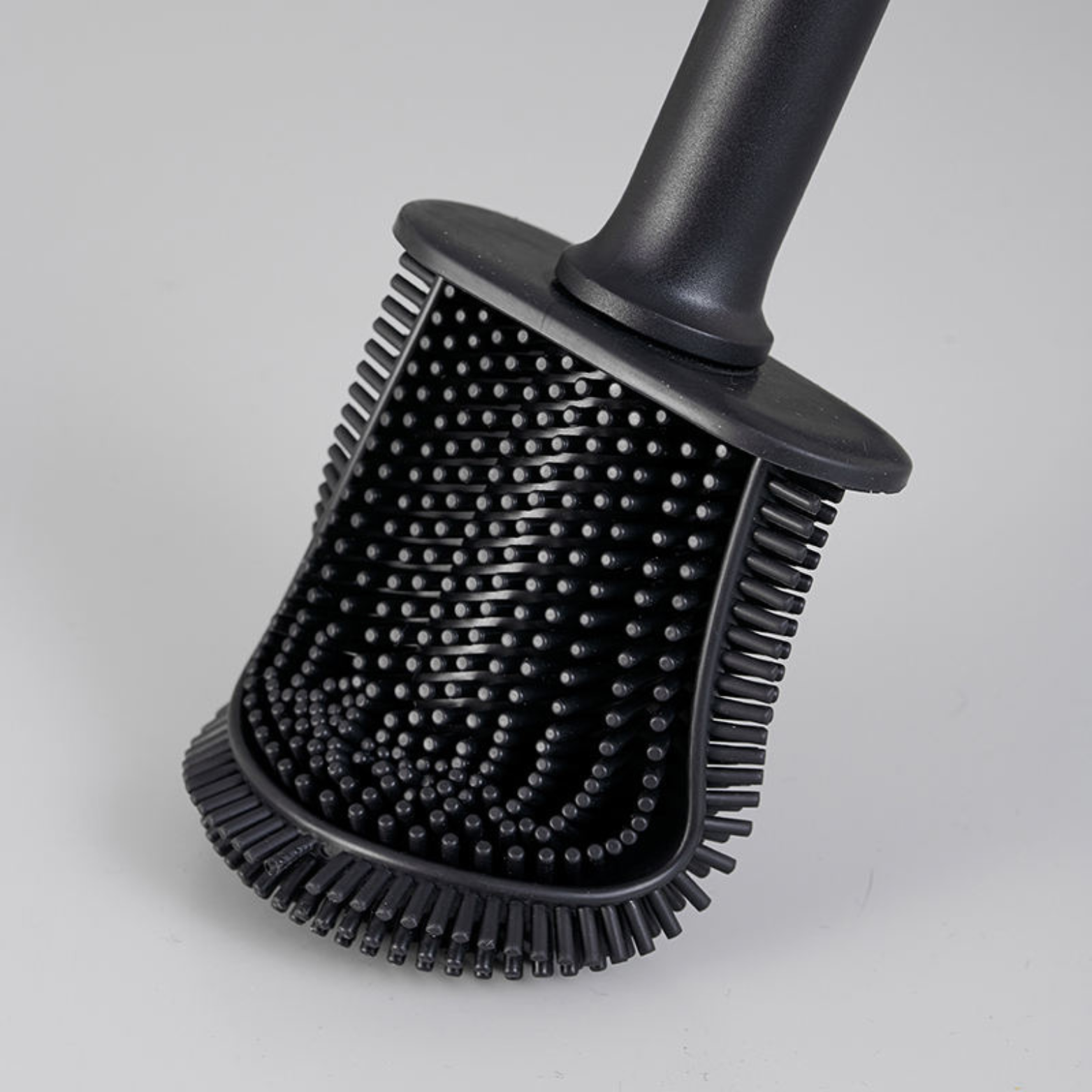 Compact Toilet Brush with Ergonomic Handle & Durable Bristles | Effective Bathroom Cleaning Tool 4