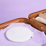 Compact Travel Vanity Mirror with Bright LED Lighting | Touch Control for Effortless Makeup Application 2