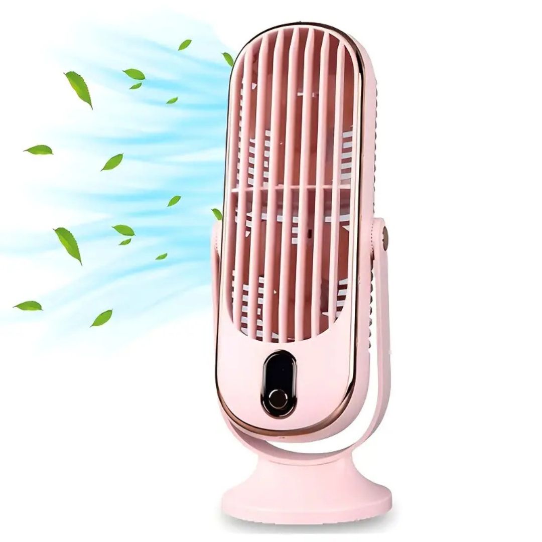 Compact USB Desk Fan | Ultra-Quiet Design with Rechargeable Battery | Perfect for Home and Office Use 7