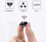 Compact WiFi Security Camera | 1080P HD Recording with Night Vision | Wireless Home Surveillance for Peace of Mind 0