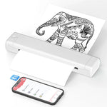 Compact Wireless Thermal Printer with Bluetooth Connectivity for On-the-Go Printing 2