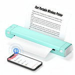 Compact Wireless Thermal Printer with Bluetooth Connectivity for On-the-Go Printing 3
