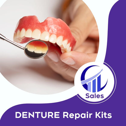 Complete Denture Kit | Easy-Fit Design for Adjustable Comfort | Temporary Tooth Replacement for Instant Confidence 1