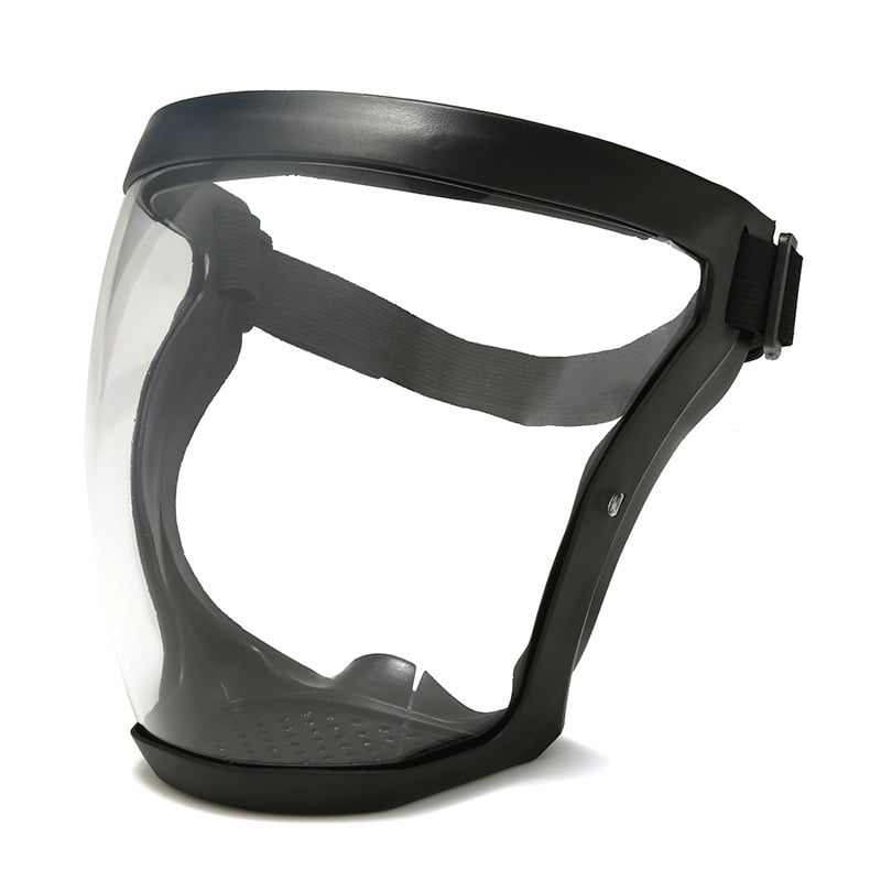 Complete Face Shield | Large Transparent Protection with Anti-Fog Design | Comfortable Fit for All Face Shapes 0