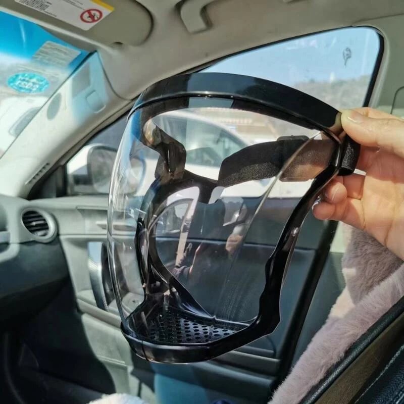 Complete Face Shield | Large Transparent Protection with Anti-Fog Design | Comfortable Fit for All Face Shapes 5