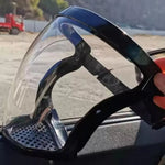 Complete Face Shield | Large Transparent Protection with Anti-Fog Design | Comfortable Fit for All Face Shapes 6