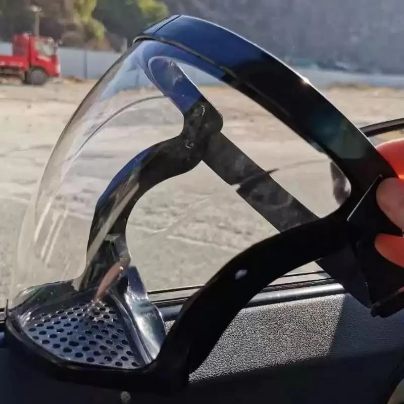 Complete Face Shield | Large Transparent Protection with Anti-Fog Design | Comfortable Fit for All Face Shapes 6