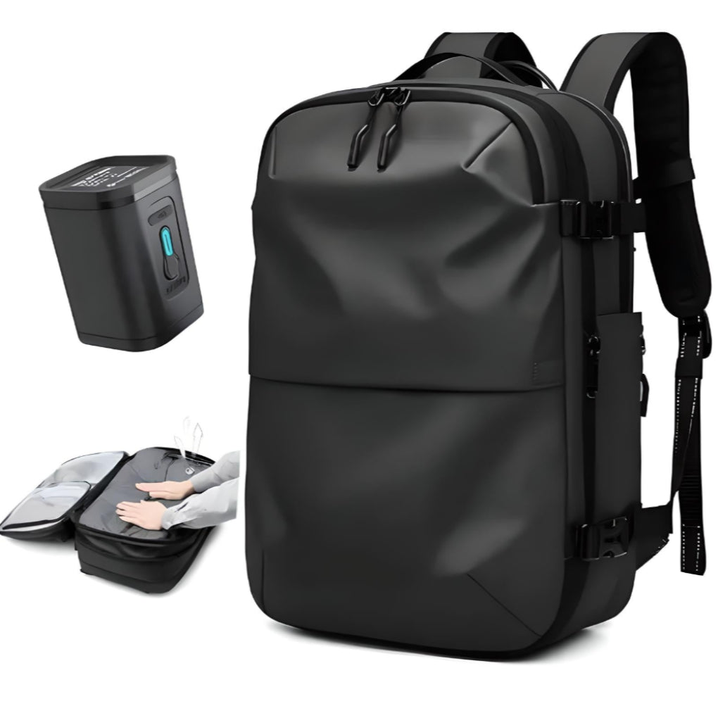 Compression Travel Backpack with Vacuum Technology | Space-Saving Design for Efficient Packing 0