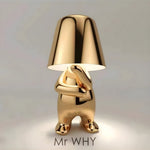 Contemporary Art Lamp with Dimmable Touch Control | Cordless Design for Versatile Lighting 10