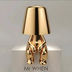 Contemporary Art Lamp with Dimmable Touch Control | Cordless Design for Versatile Lighting 11