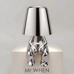 Contemporary Art Lamp with Dimmable Touch Control | Cordless Design for Versatile Lighting 12