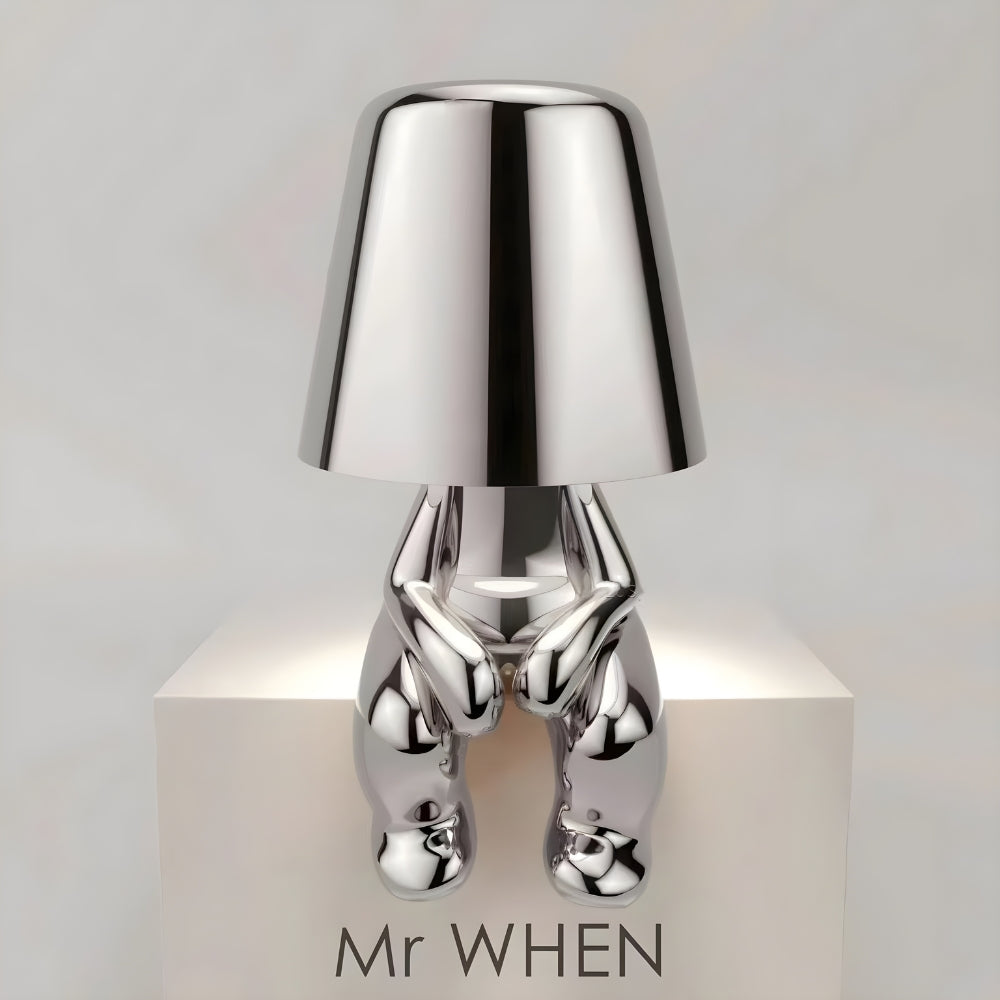 Contemporary Art Lamp with Dimmable Touch Control | Cordless Design for Versatile Lighting 12