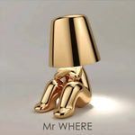 Contemporary Art Lamp with Dimmable Touch Control | Cordless Design for Versatile Lighting 14