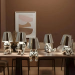 Contemporary Art Lamp with Dimmable Touch Control | Cordless Design for Versatile Lighting 4
