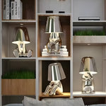 Contemporary Art Lamp with Dimmable Touch Control | Cordless Design for Versatile Lighting 5
