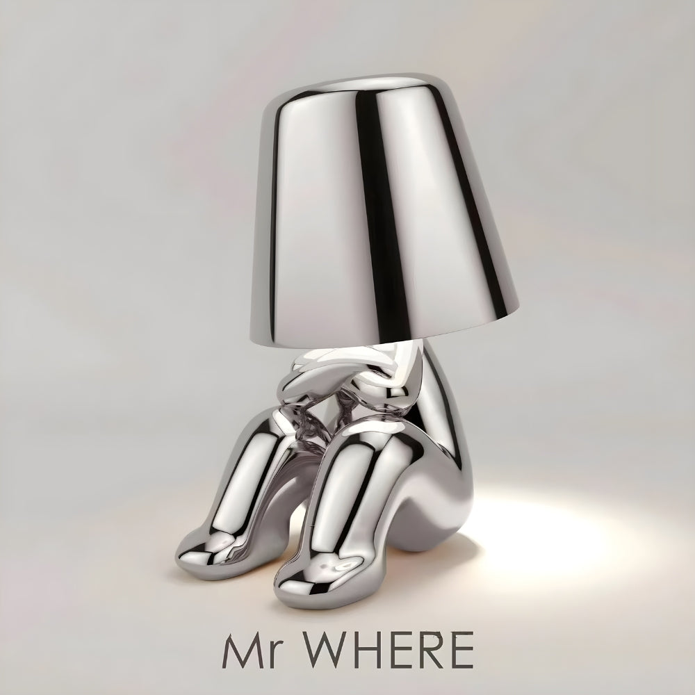 Contemporary Art Lamp with Dimmable Touch Control | Cordless Design for Versatile Lighting 6