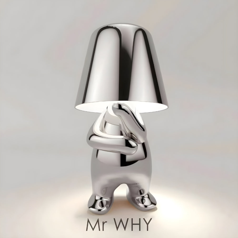 Contemporary Art Lamp with Dimmable Touch Control | Cordless Design for Versatile Lighting 8