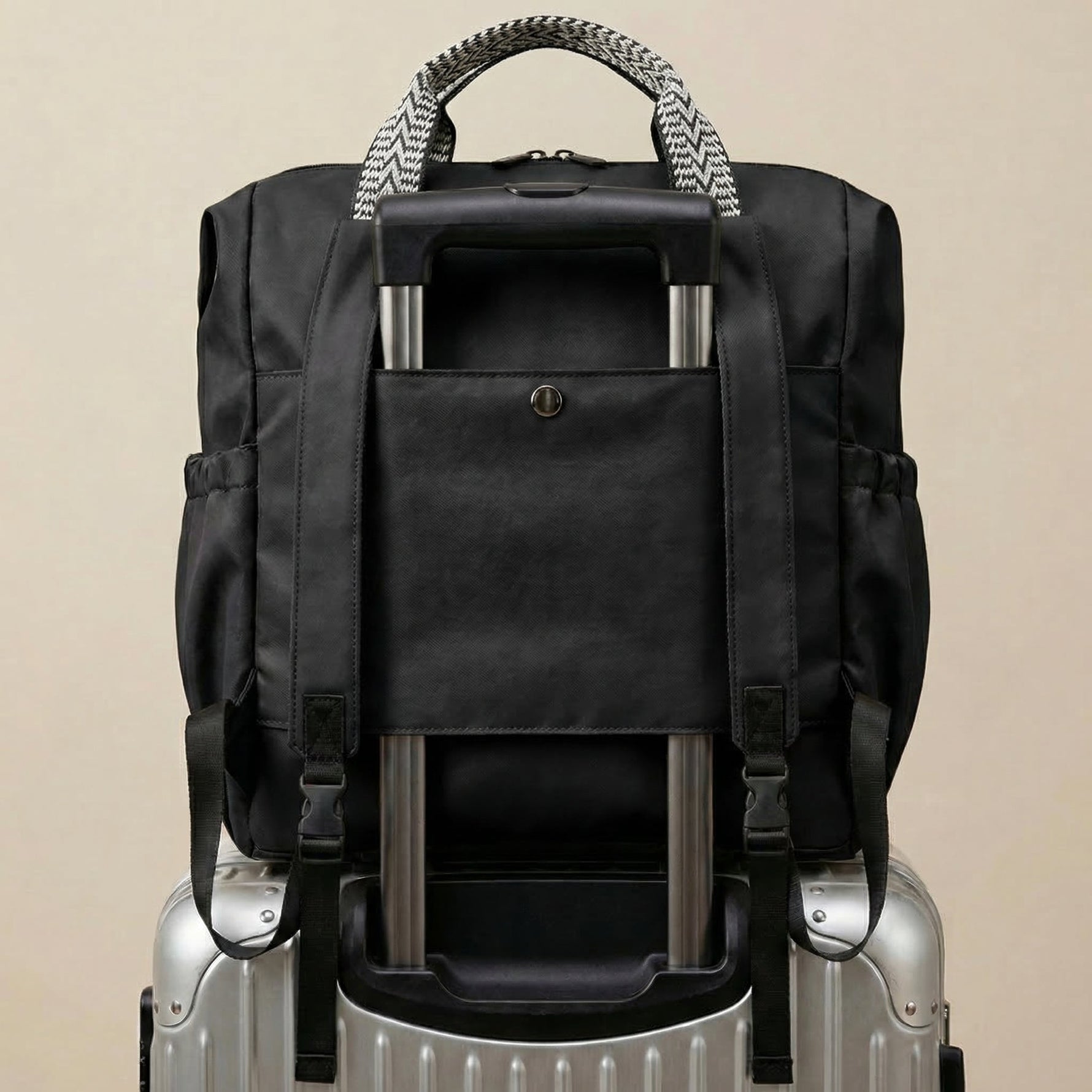 Convertible Tote Bag with 15 Pockets & Water-Resistant Nylon | Organized Travel Companion 5