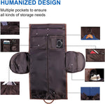 Convertible Travel Garment Duffel Bag with Waterproof Design | Versatile Carry-On for Business and Leisure 8