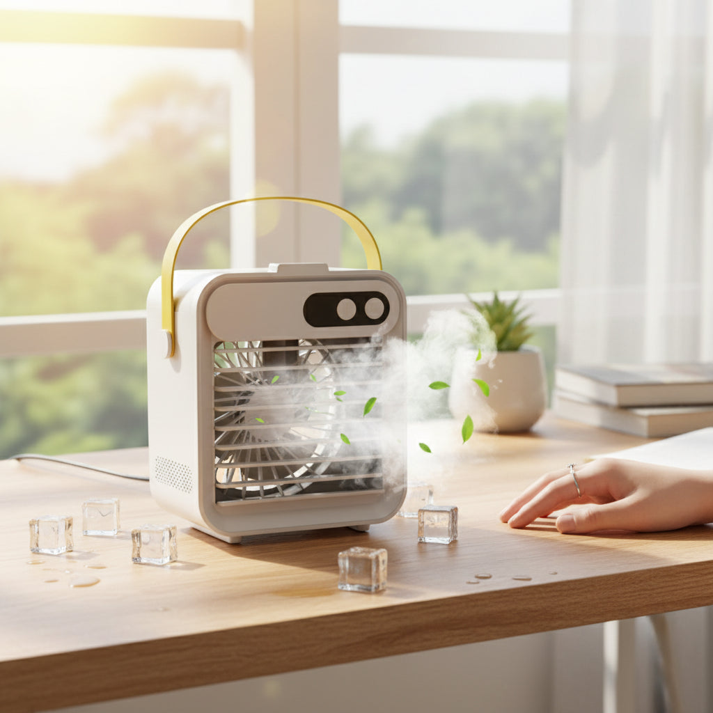 Cool Mist Humidifier with Quiet Operation | Portable Comfort for Bedroom 0