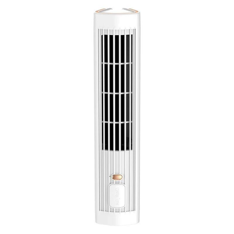 Cooling Breeze | Best Tower Fan with Bladeless Design | USB Rechargeable for Home and Office Comfort 0