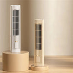 Cooling Breeze | Best Tower Fan with Bladeless Design | USB Rechargeable for Home and Office Comfort 3