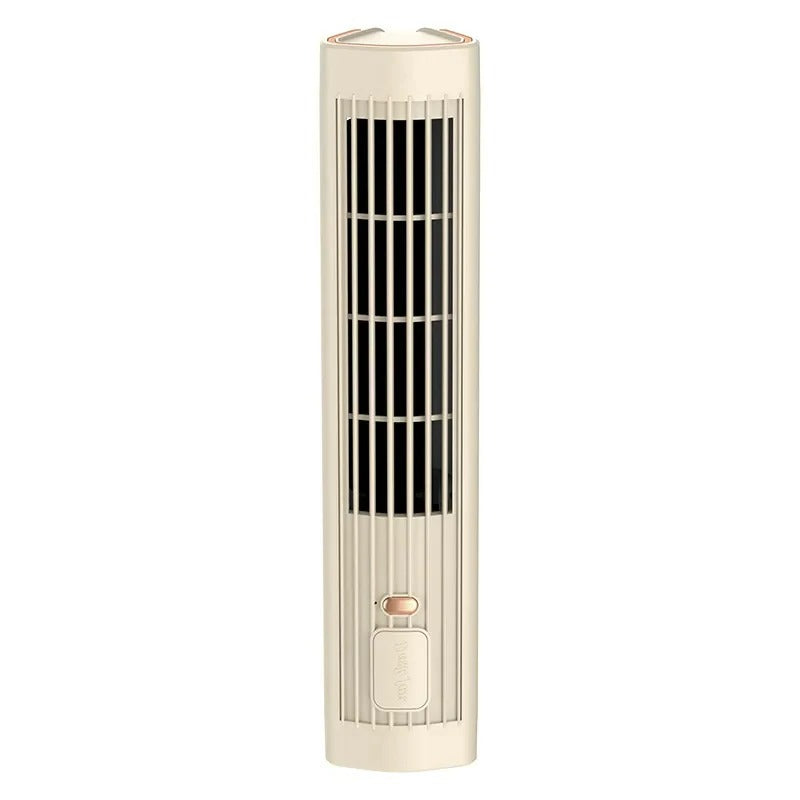 Cooling Breeze | Best Tower Fan with Bladeless Design | USB Rechargeable for Home and Office Comfort 4