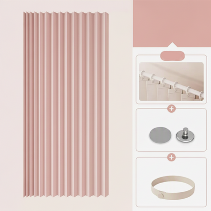 Waterproof Shower Curtain with Magnets – image 6