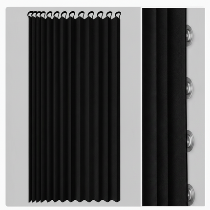 Foldable Accordion Bathroom Curtain – image 9