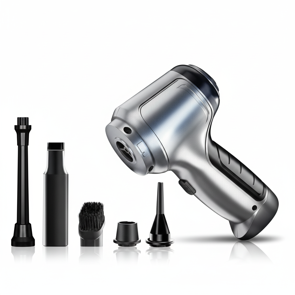 Cordless Car Vacuum Cleaner with Ergonomic Design | Powerful Handheld Tool for Dust and Pet Hair 0