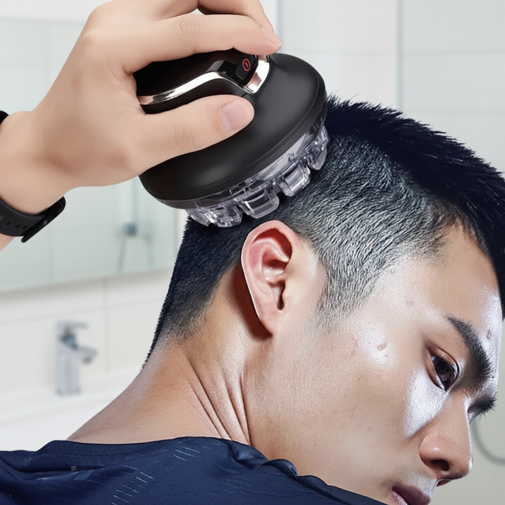 Cordless Hair Clipper & Trimmer for Men with LED Battery Indicator | Ergonomic Design for Safe Grooming 0
