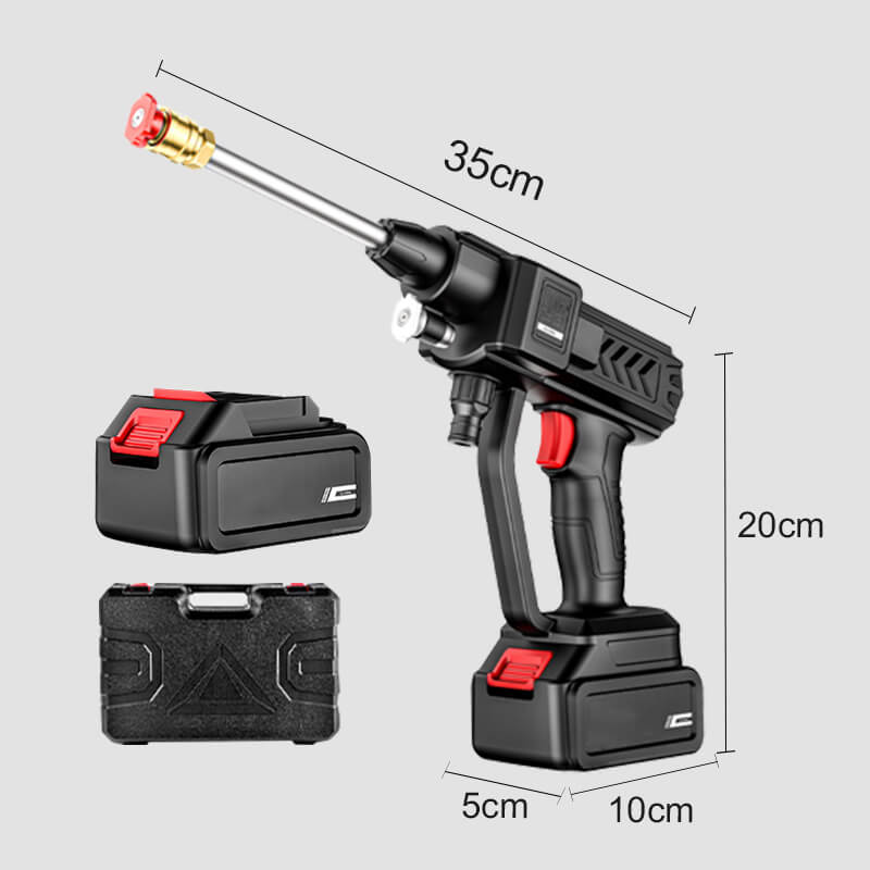 Cordless Pressure Washer with 30 Bar Pressure & Adjustable Nozzle | Lightweight Design for Efficient Outdoor Cleaning 6