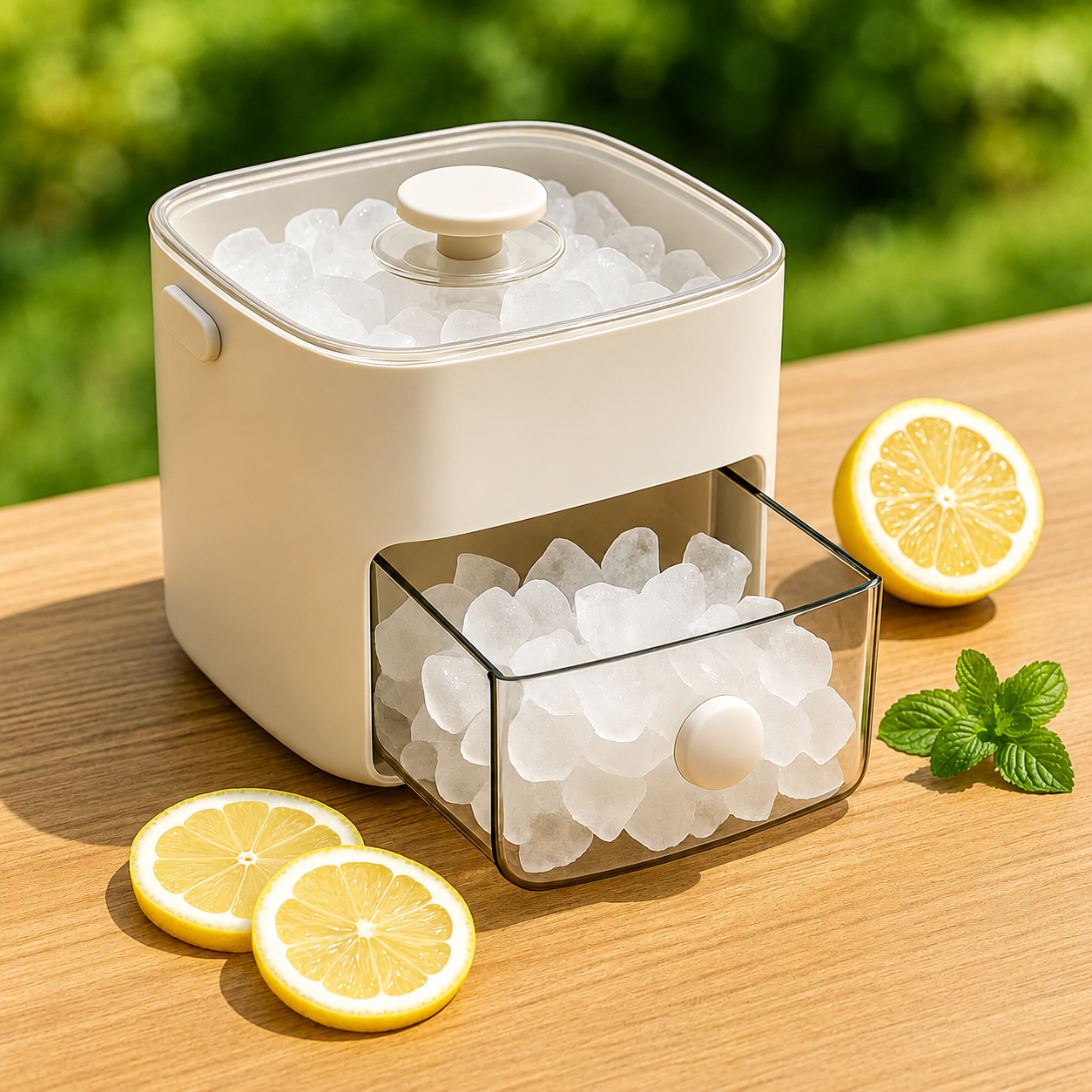 Countertop Ice Maker | Portable Ice Cube Machine with Fast Production | Compact Design for Everyday Use 0