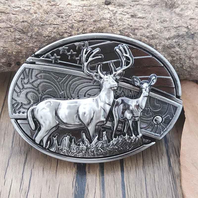 Cowboys Belt Buckle | Metal Oval Design with Hidden EDC Tool | Durable Zinc Alloy for Style and Functionality 12