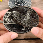 Cowboys Belt Buckle | Metal Oval Design with Hidden EDC Tool | Durable Zinc Alloy for Style and Functionality 16