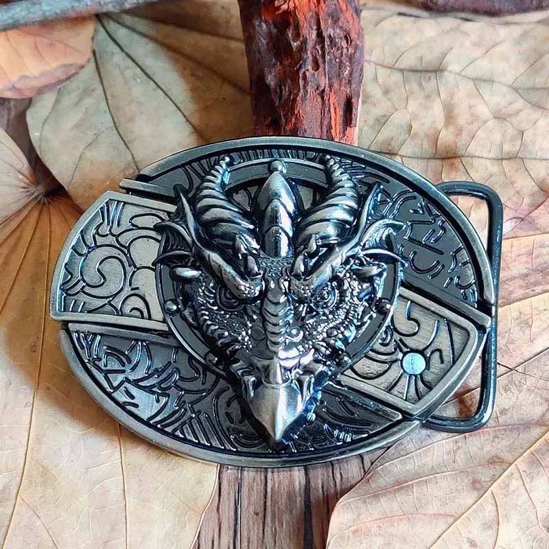 Cowboys Belt Buckle | Metal Oval Design with Hidden EDC Tool | Durable Zinc Alloy for Style and Functionality 25