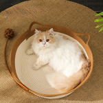 CozyNest | Handwoven Cotton Rope Bed for Cats with Stylish Design | Comfortable and Durable Cat Bed 3