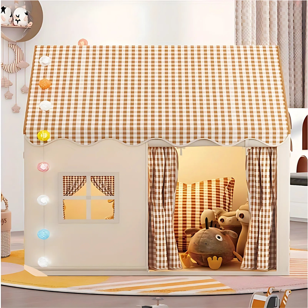 Cozy Adventure Tent | Indoor & Outdoor Play Tent with Easy Setup | Lightweight Design for Creative Fun 0