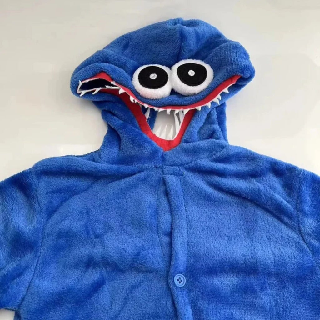 Cozy Animal Onesie Costume with Plush Design | Fun Dress-Up for Kids 0
