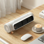 Cozy Breeze | Mini Silent Electric Fan with Three-Speed Settings | Portable Design for Comfort 0