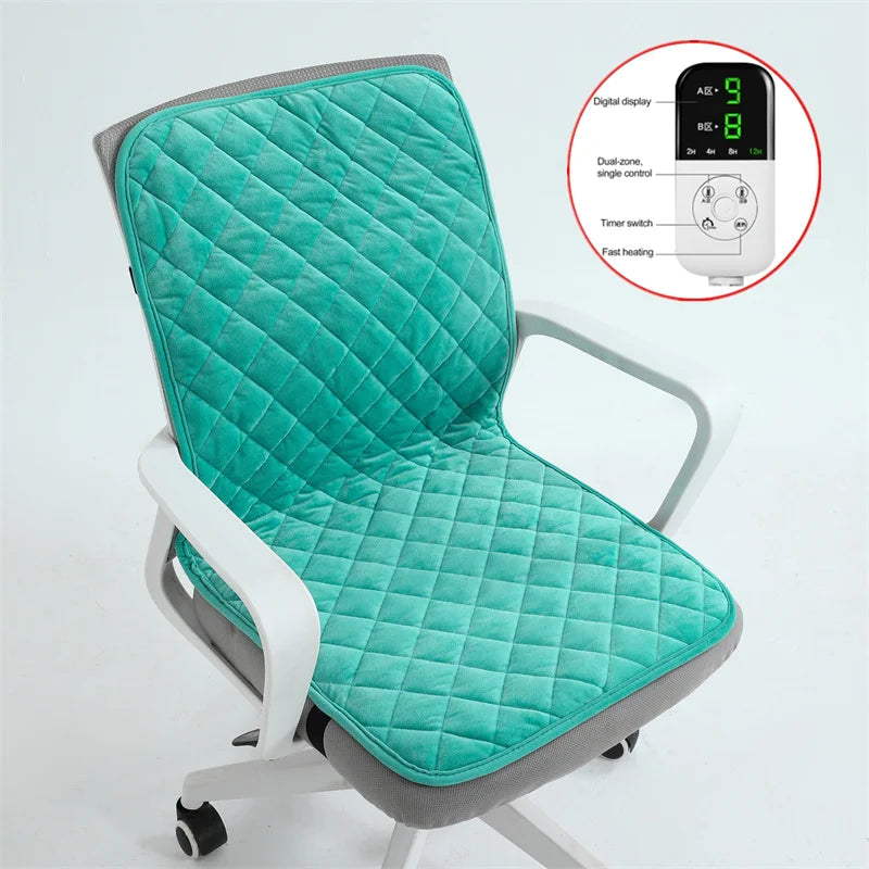Cozy Comfort | Electric Heated Seat Cushion with Adjustable Warmth & Timer | Soft Fleece for Ultimate Relaxation 10
