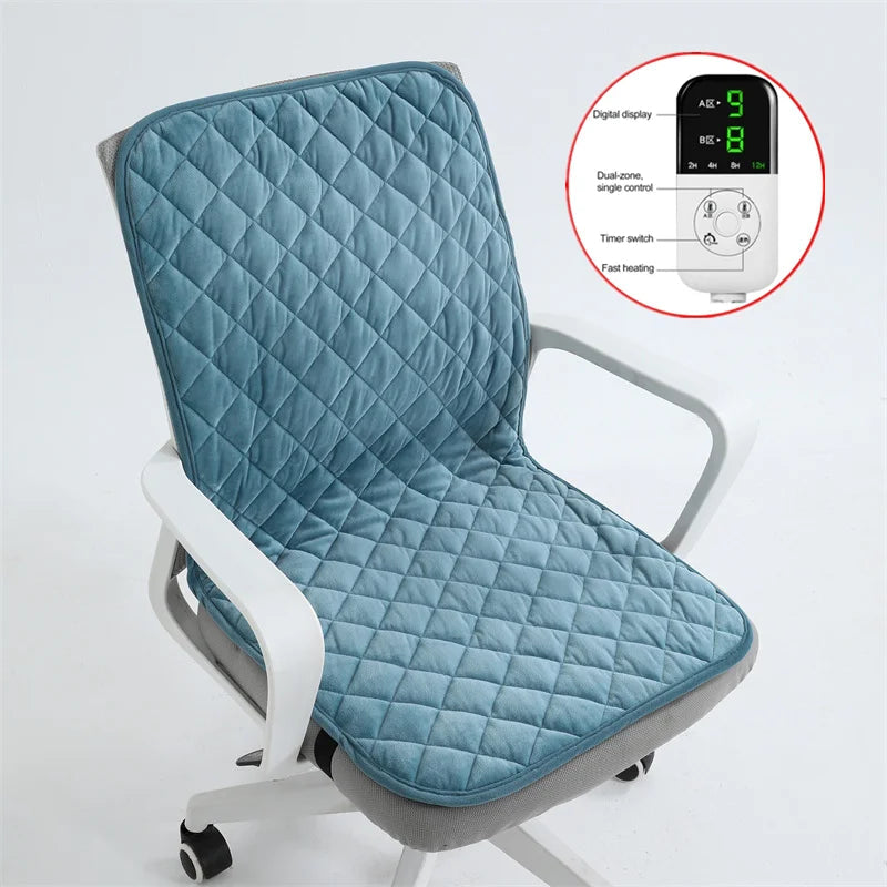 Cozy Comfort | Electric Heated Seat Cushion with Adjustable Warmth & Timer | Soft Fleece for Ultimate Relaxation 8