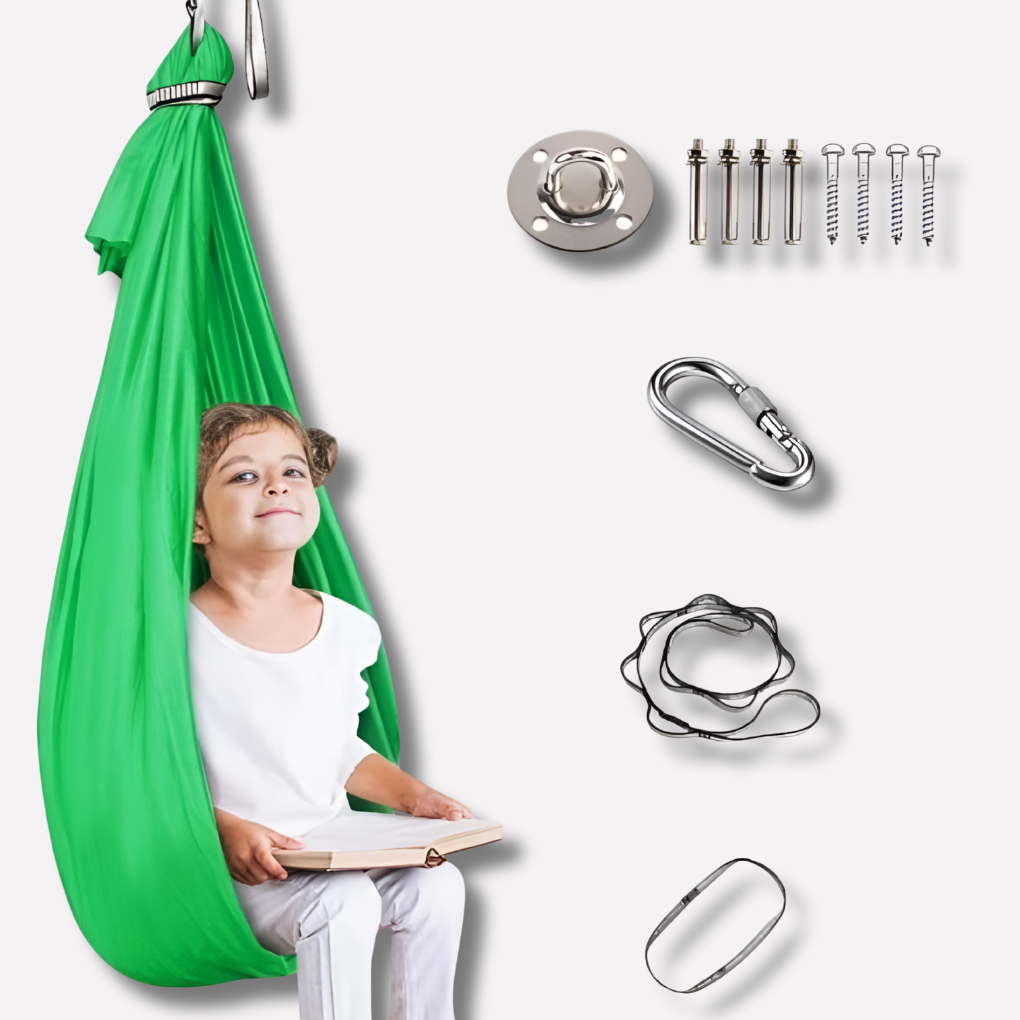 Cozy Hammock Swing for Kids with Soft Fabric & Secure Design | Perfect for Relaxation 0
